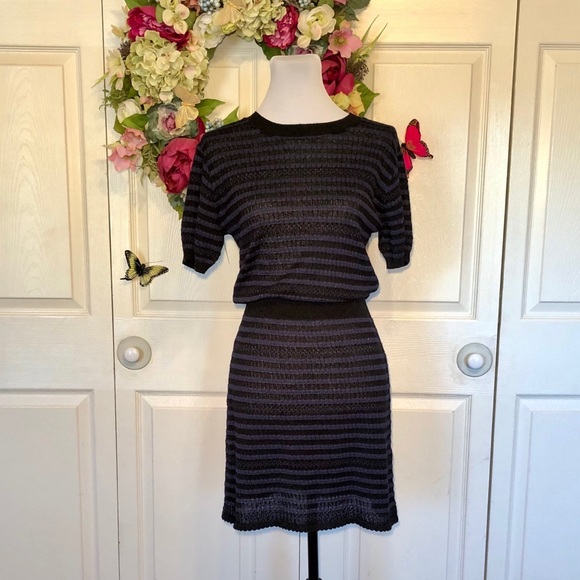 💼 Zara Striped Knit Dress - Picture 2 of 13